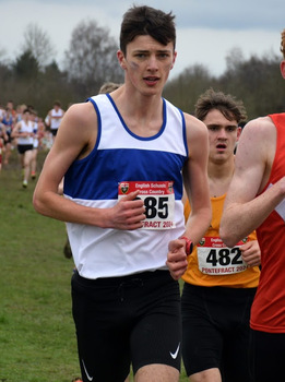 This photo of Quinn Miell-Ingram was taken by Bingley Harriers and AC