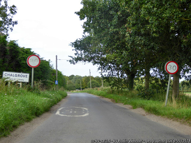 geograph photo 5513578 of the race route