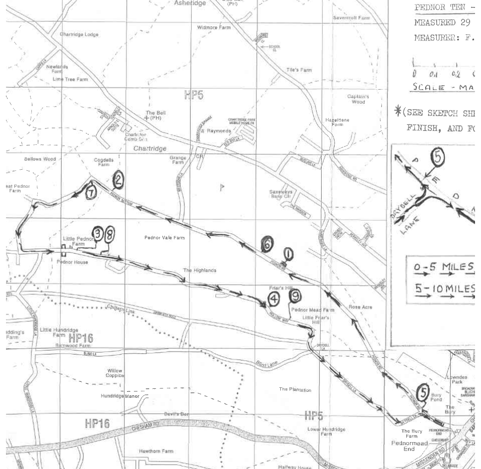 map of the race route