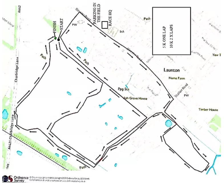 map of the race route