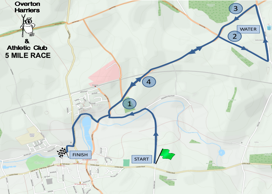 map of the race route