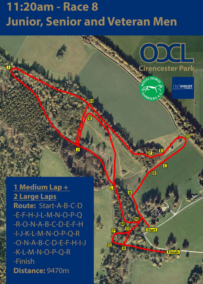map of the race route