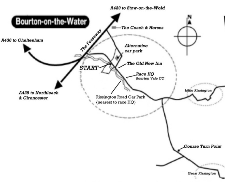 overall map of the race