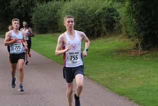 photo of the 1st male Oxfordshire club runner