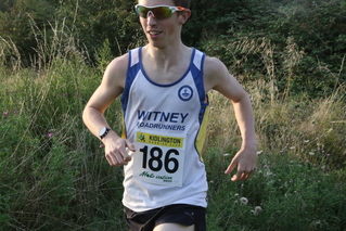 photo of the 1st male Oxfordshire club runner