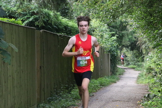 photo of the 1st male Oxfordshire club runner