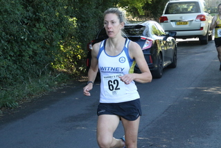 photo of the 1st female Oxfordshire club runner