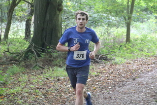 photo of the 1st male Oxfordshire club runner