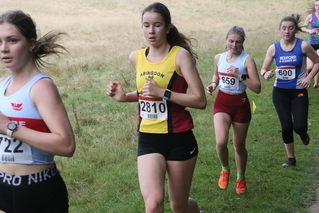 photo of the 1st female Oxfordshire club runner