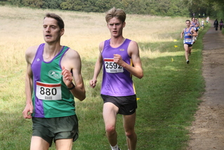 photo of the 1st male Oxfordshire club runner