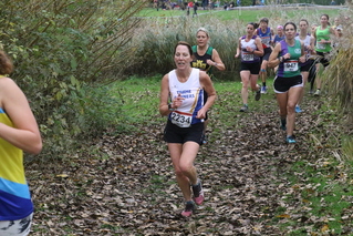 photo of the 1st female Oxfordshire club runner