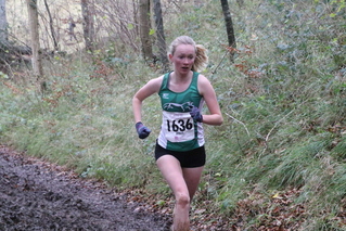 photo of the 1st female Oxfordshire club runner