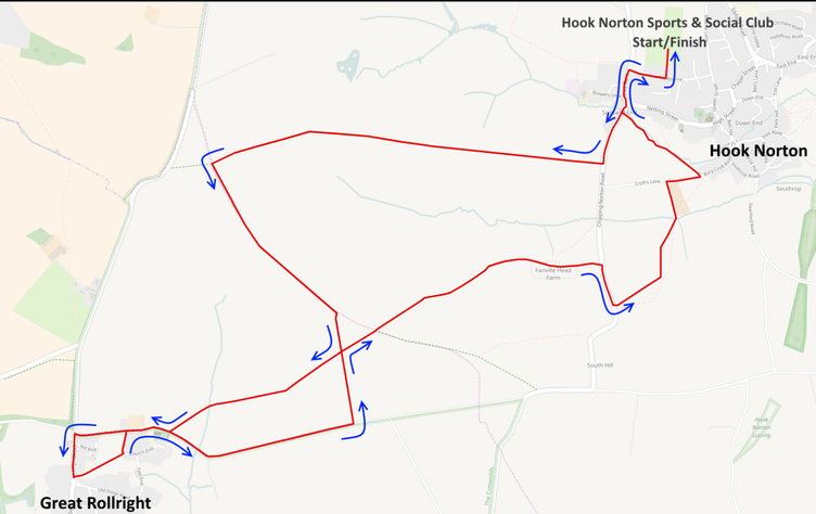 course map for the races