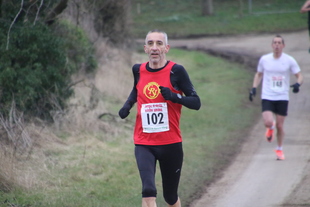 photo of the 1st male Oxfordshire club runner