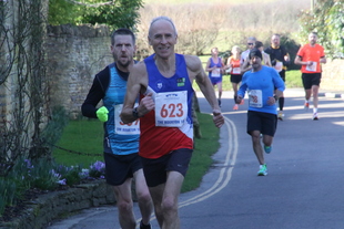 photo of the 1st male Oxfordshire club runner