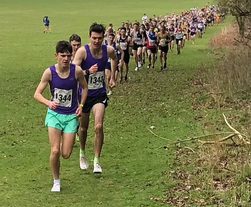 photo of the 1st Oxfordshire club runner in the SM's race