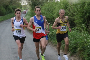 photo of the 1st male Oxfordshire club runner