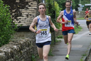 photo of the 1st male Oxfordshire club runner