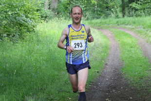 photo of the 1st male Oxfordshire club runner