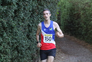 photo of the 1st male Oxfordshire club runner