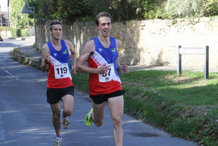 photo of the 1st male Oxfordshire club runner