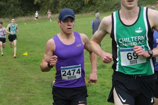 photo of the 1st male Oxfordshire club runner