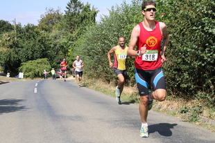 photo of the 1st male Oxfordshire club runner