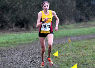 photo of the 1st female Oxfordshire club runner