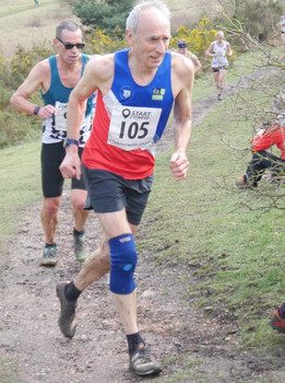 This photo of Stewart Thorp was taken by the North East Masters Athletics Association