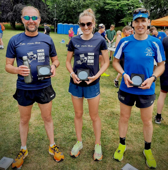 This photo shows three of the prizewinners