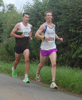 photo of the 1st male Oxfordshire club runner