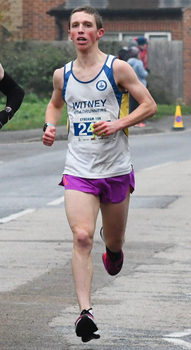 photo of the 1st male Oxfordshire club runner