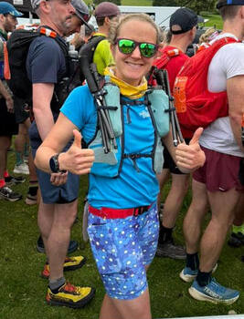 This photo is of Rosie Davies. It was taken by Julian Moore