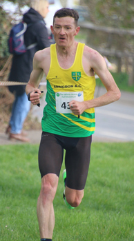 This photo is of James Ellis. It was posted to the White Horse Half Marathon Facebook group